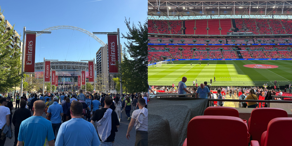 Posh seats Wembley Stadium for Saints vs Man City