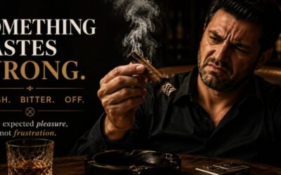 Why Your Cigar Tastes Bitter (And How to Fix It)