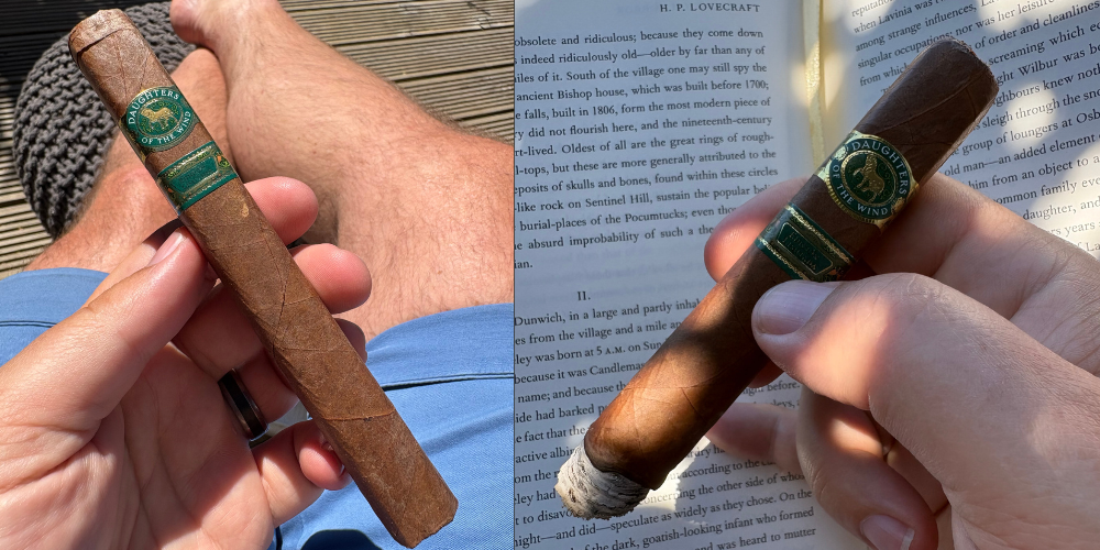El Rey Del Mundo – translating to “King of the World” – Choix Supreme Cigar in my garden