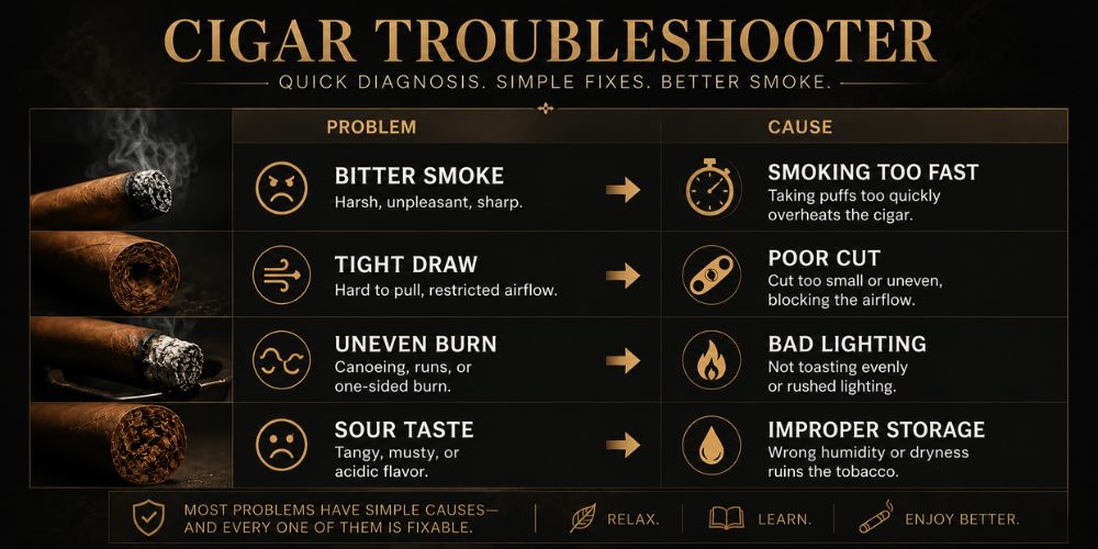 why do my cigarettes taste bad all of a sudden 7 Reasons Your Cigar Tastes Bad and How to Fix Them